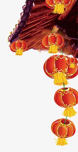 红灯笼张灯结彩的招亲