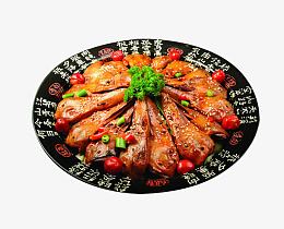 麻辣鸭头素材图片