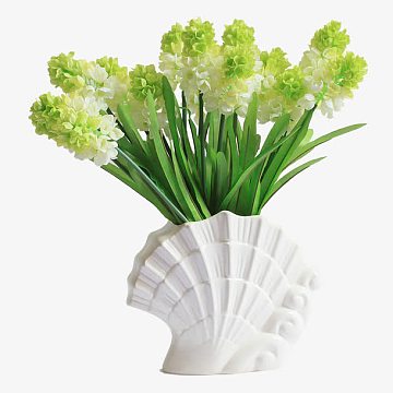 仿真绿色风信子插花