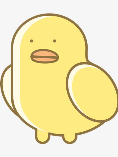 小黄鸭矢量图