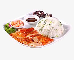 烧鸭饭套餐