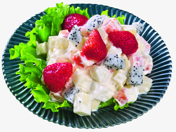 水果沙拉免抠素材免费下载_觅元素51yuansu.com