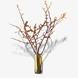 梅花插瓶摆件