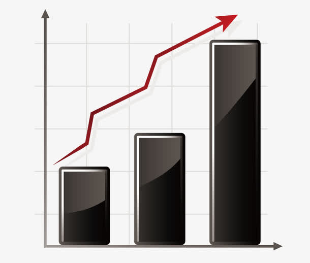 增长趋势素材免费下载_觅元素
