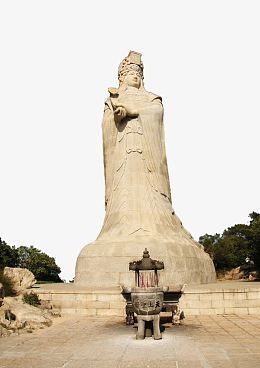 福建湄洲岛妈祖像