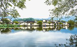 宏村自然风景