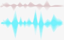 矢量声波曲线PNG图片