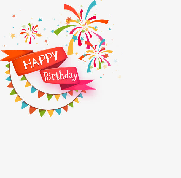 关键词 : 彩旗,生日快乐,烟花,矢量图[声明] 觅元素所有素材为用户