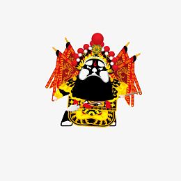 戏曲大花脸人物