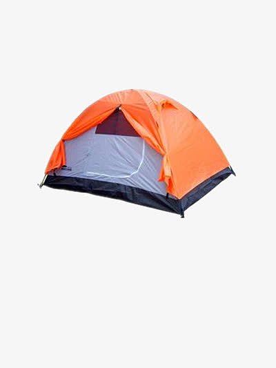 橙色帐篷