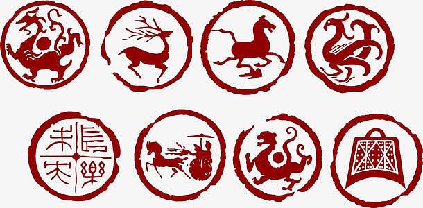 中国古代圆形印章