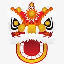 肾小球囊性肾病龙中国新年的图标
