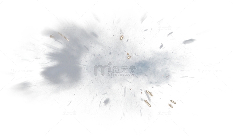 爆炸灰层PNG图片