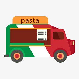 丰富多彩的食品车