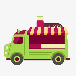丰富多彩的食品车