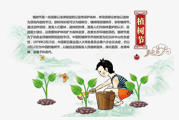 中国传统节日植树节