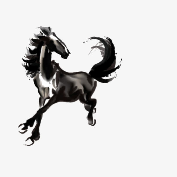 中国风十二生肖之马