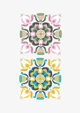 中国古典花纹图片