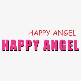 HAPPYANGEL艺术字
