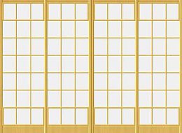 四扇纱窗