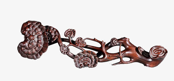 木雕如意素材免费下载_觅元素