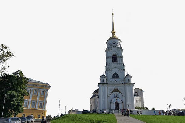 俄罗斯圣母升天大教堂景观