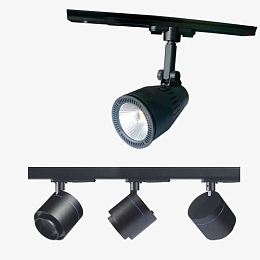 黑色优质轨道灯
