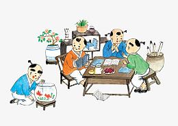 中国风创意国学插画