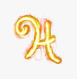 荧光棒字母h