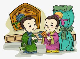 中国风创意国学插画装饰
