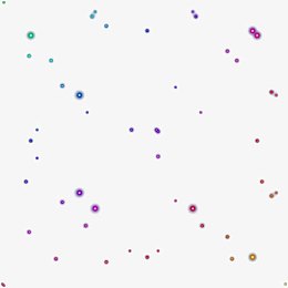 创意彩色荧光