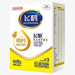 飞鹤婴幼儿配方奶粉飞帆3段