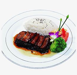 梅菜扣肉盖浇饭