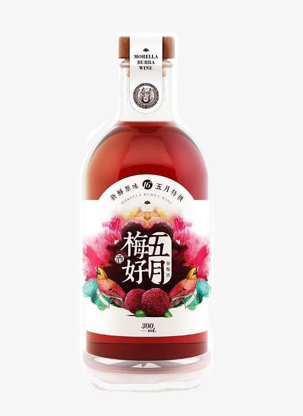 杨梅酒外观图片