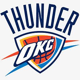 俄克拉何马州城市雷声标志Nba