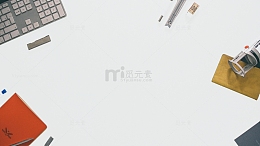 桌面俯视物品摆件图