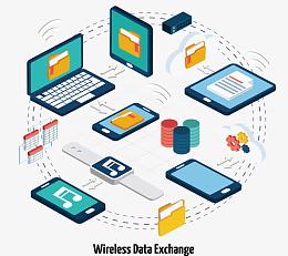 漂浮无线数据交换运输