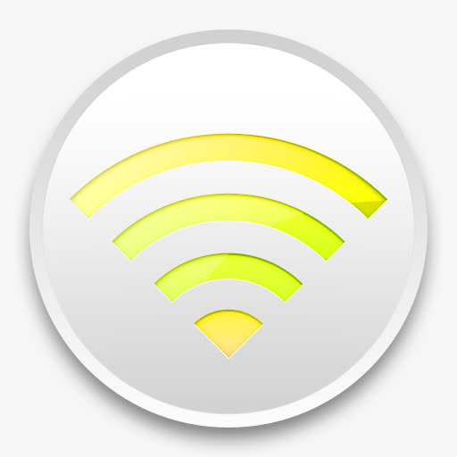 黄色简约无线网装饰图案