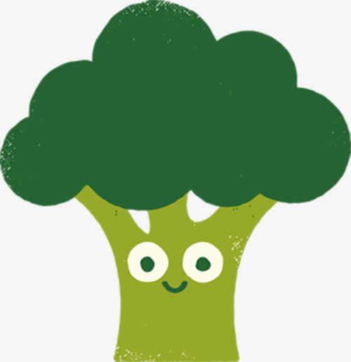 卡通手绘花菜可爱