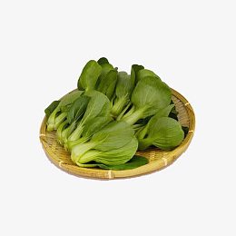 一竹筐小白菜