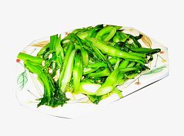 一盘青菜