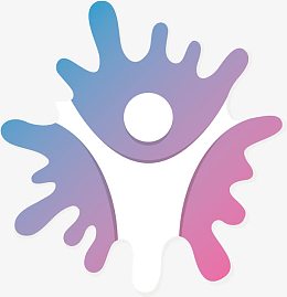 矢量创意设计紫色不规则图