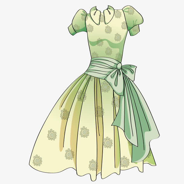 关键词 : 绿色,连衣裙,裙子,矢量[声明] 觅元素所有素材为用户免费