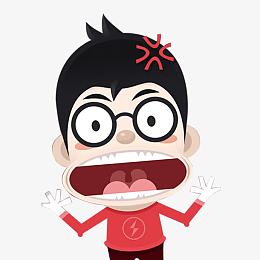 pngpng卡通小人pngpng动漫小人pngpng不同情形的白领女pngpng卡通生气