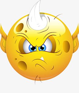 卡通抓狂表情高清素材
