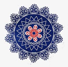 少数民族图案矢量素材