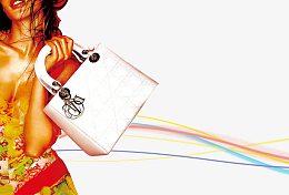 商业氛围的女性