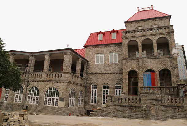 民国建筑复古装饰素材素材免费下载_觅元素