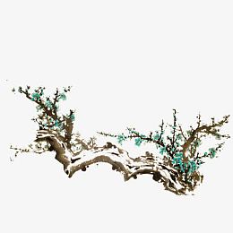 水墨梅花