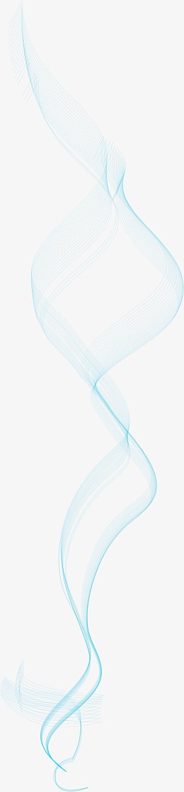 蓝色线条